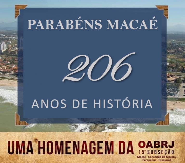 Parabéns Macaé