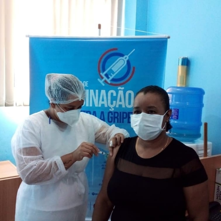 Campanha de vacinação contra a gripe em Conceição de Macabu e Quissamã