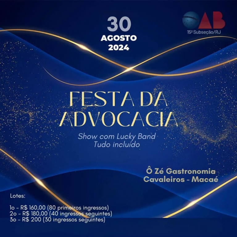 Festa da 15ª Subseção OABRJ