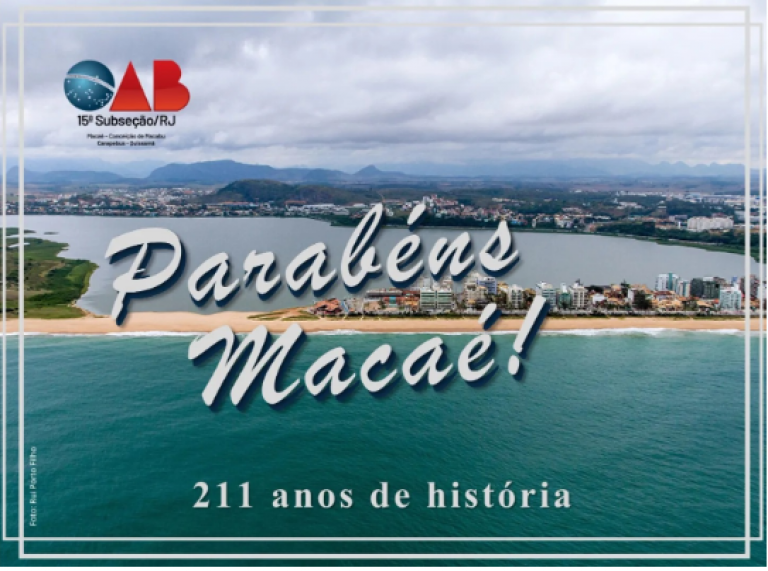 Parabéns Macaé!