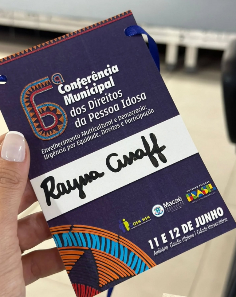 6ª Conferência Municipal dos Direitos da Pessoa Idosa