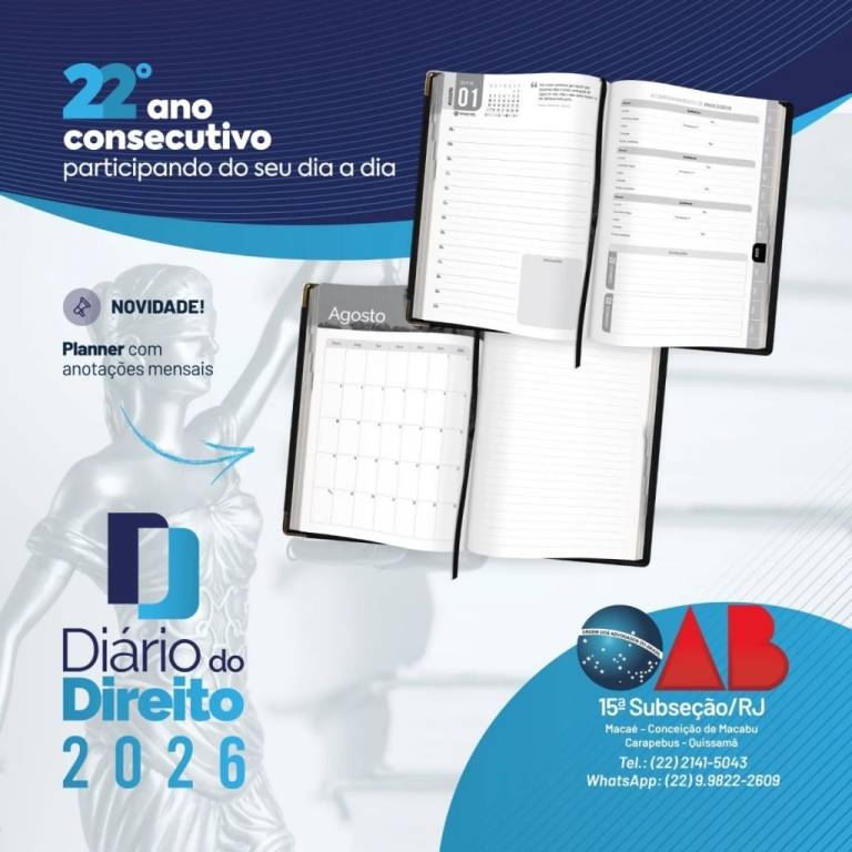 AGENDA JURÍDICA 2026