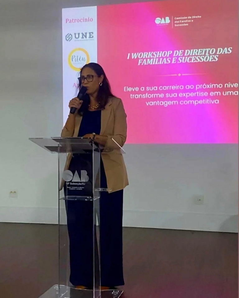 I Workshop de Direito Familiarista e de Sucessões  15ª Subseção OABRJ