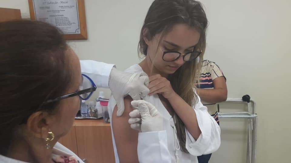 Vacinação contra Febre Amarela e Gripe