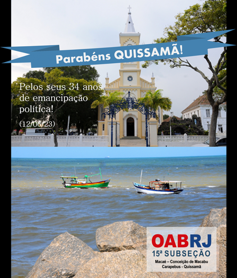 PARABÉNS QUISSAMÃ