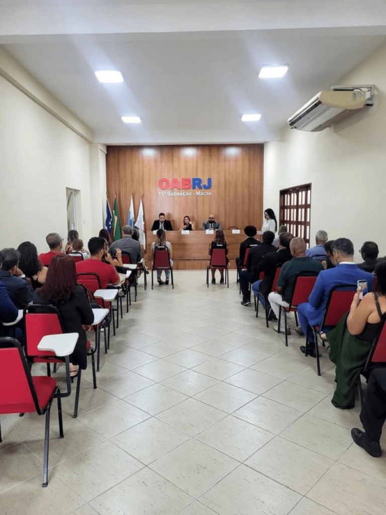 Solenidade de juramento e entrega de carteiras