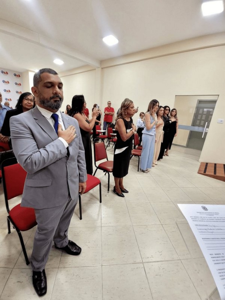 Solenidade de juramento e entrega de carteiras