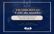 Convite Especial  Café com a Classe