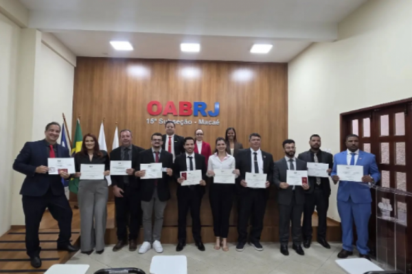 Boas-vindas aos novos advogados e advogadas da 15ª Subseção! 